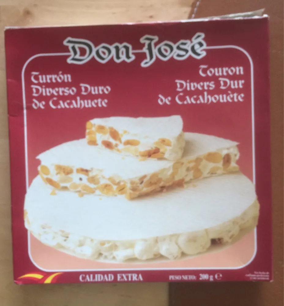 Touron divers dur de cacahouète