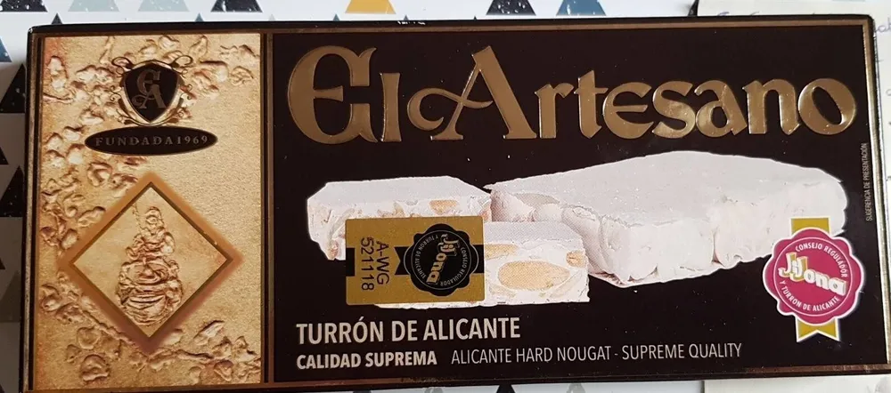 Turrón de Alicante - Calidad Suprema