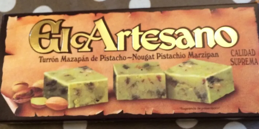 Turron Massepain Et Pistache