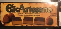 Turrón chocolate trufado