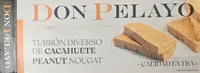 Turrón diverso de cacahuete