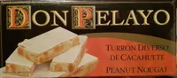 Turrón diverso de cacahuete