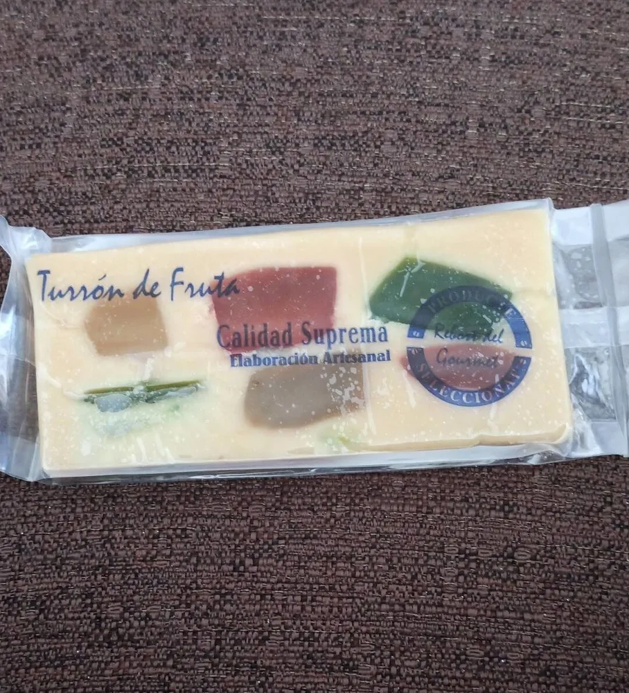 Turrón de fruta