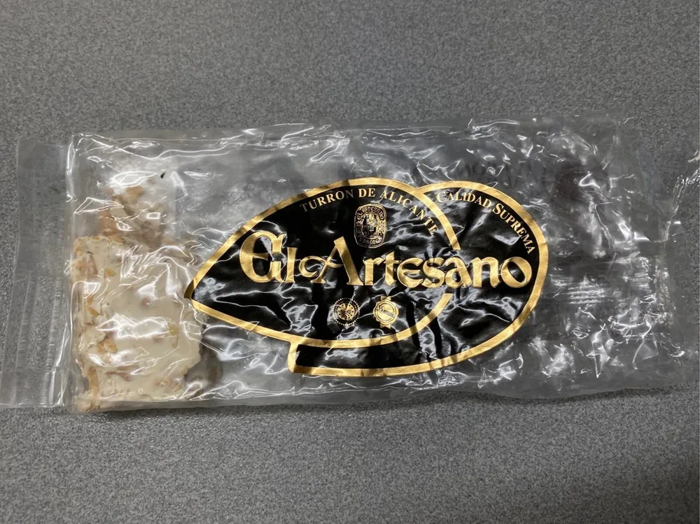 Turrón de almendra