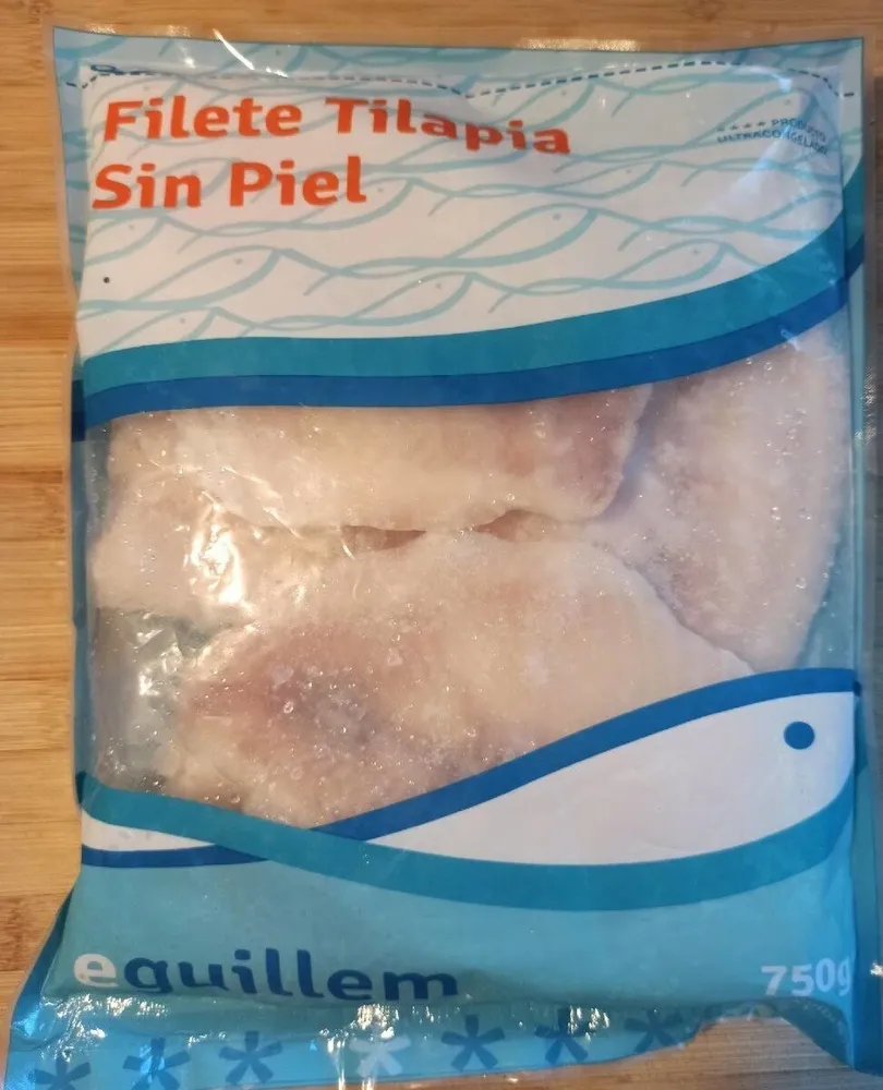 Filete tilapia sin piel
