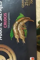 Langostinos marfil salvajes