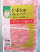 Palitos de surimi ultracongelados