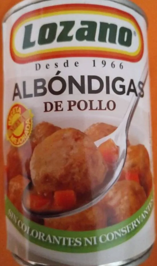 Albóndigas de pollo