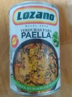 Verduras para paella
