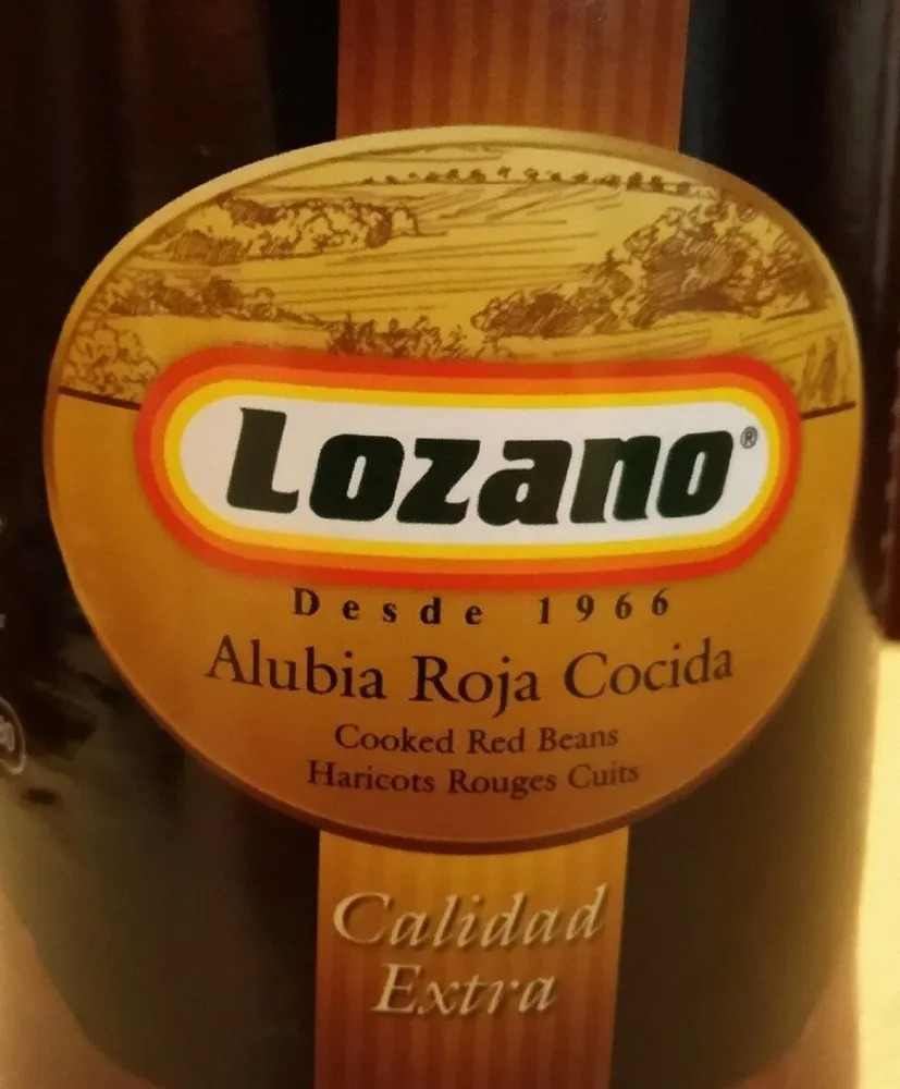 Alubia roja cocida