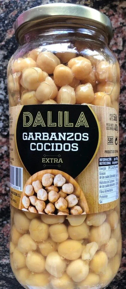 Garbanzos cocidos extra