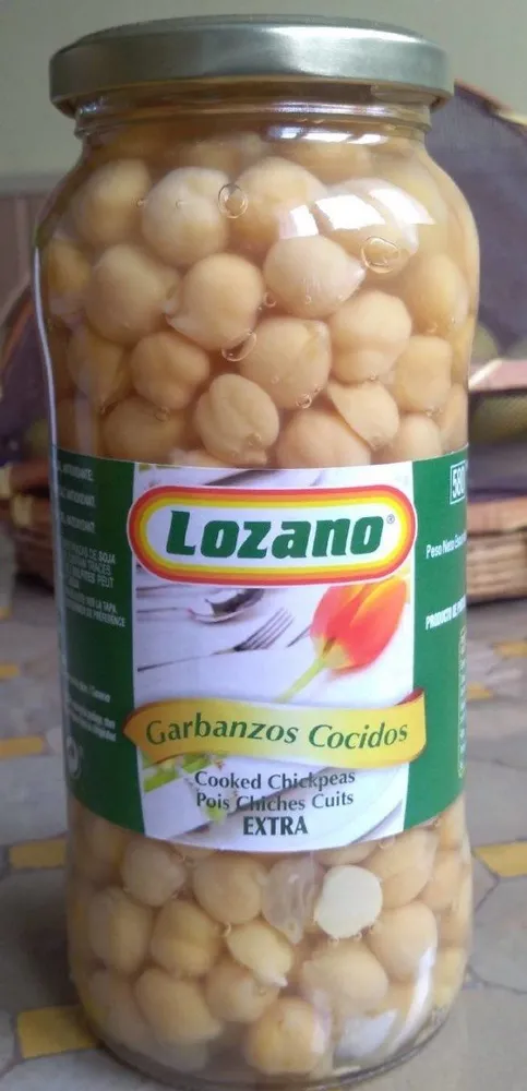 Garbanzos cocidos