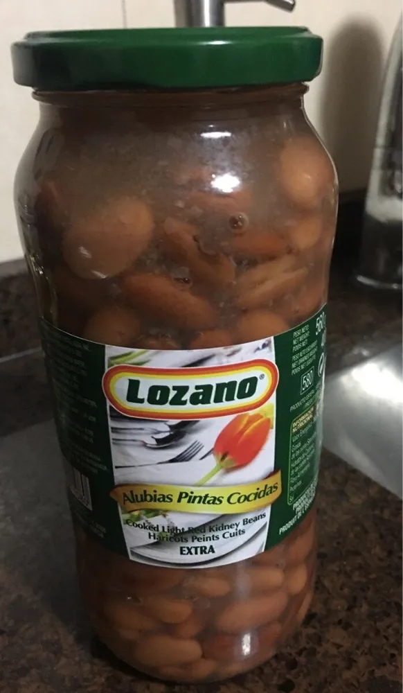 Alubias pintas cocidas