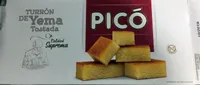 Turrón de yema tostada