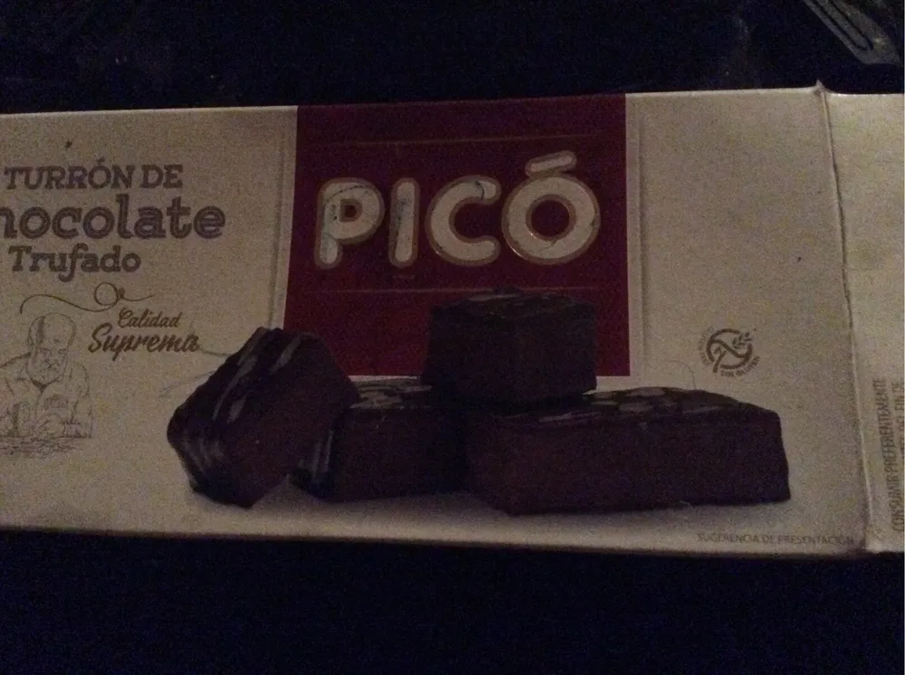 Turrón de chocolate trufado