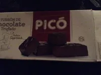 Turrón de chocolate trufado