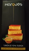 Turrón de yema tostada