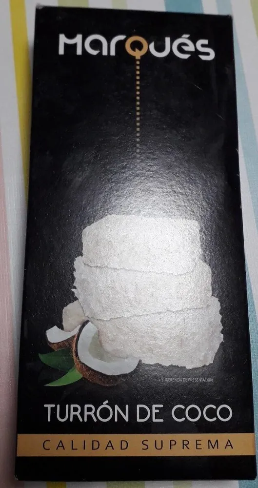 Turrón de coco