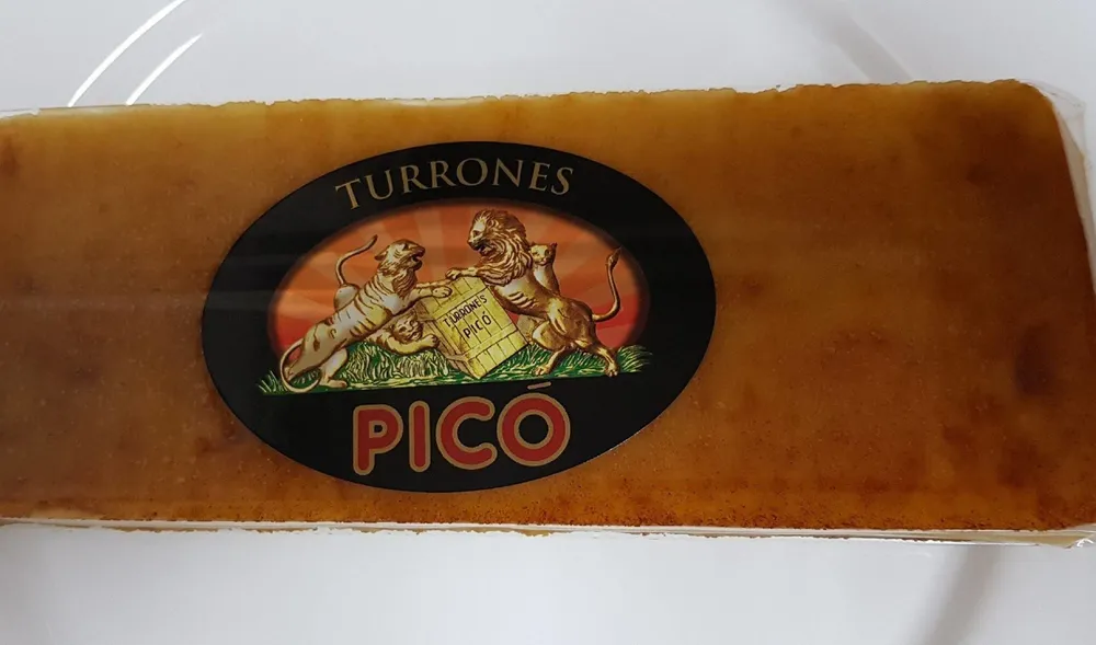 Turrón de yema tostada
