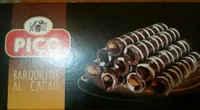Barquillos al Cacao