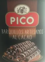 Barquillos artesanos al cacao