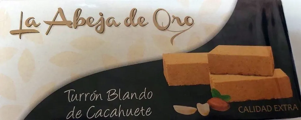 Turrón de cacahuete
