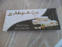 Turrón duro de cacahuete