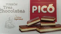 Turrón tres chocolates