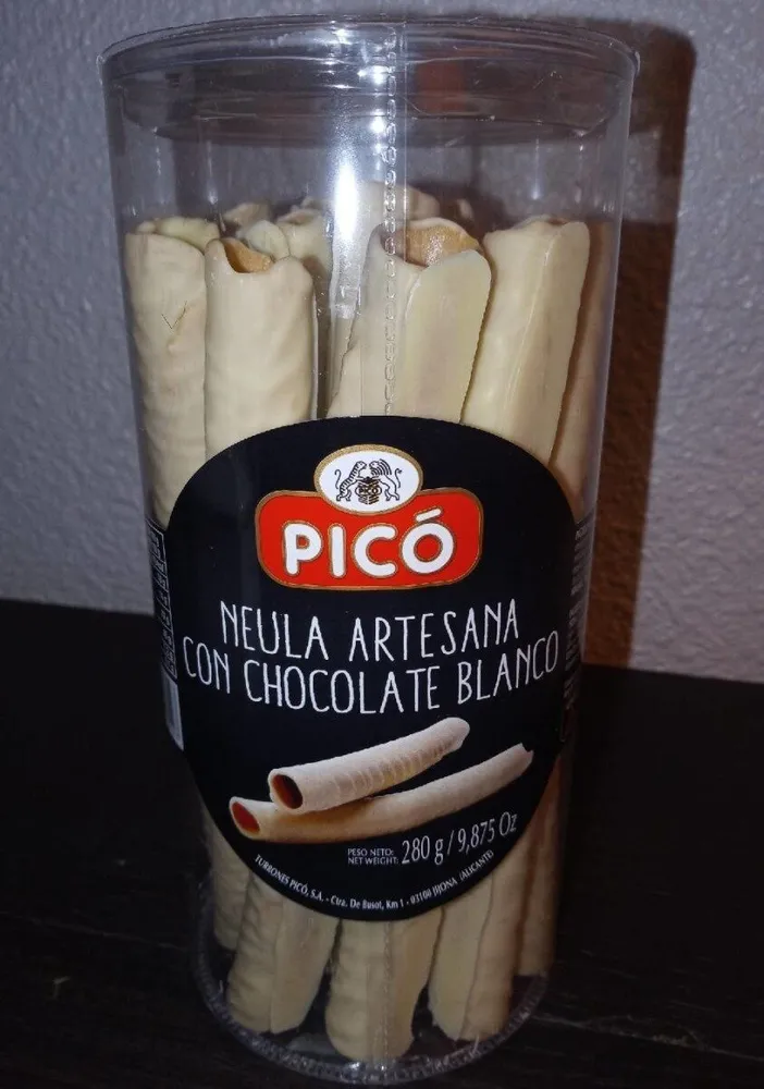 Neula Artesana con Chocolate Blanco.