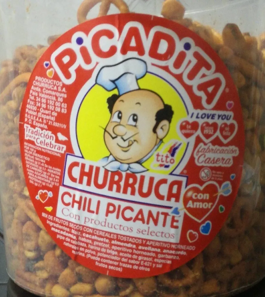 Picadita Mix Frutos Secos chili picante
