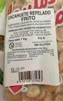 Cacahouète Repelado Frito