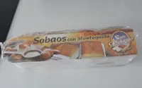Sobaos con mantequilla