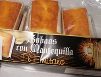 Sobaos con mantequilla