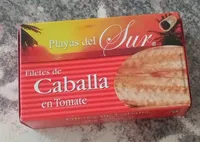 Filetes de caballa en tomate