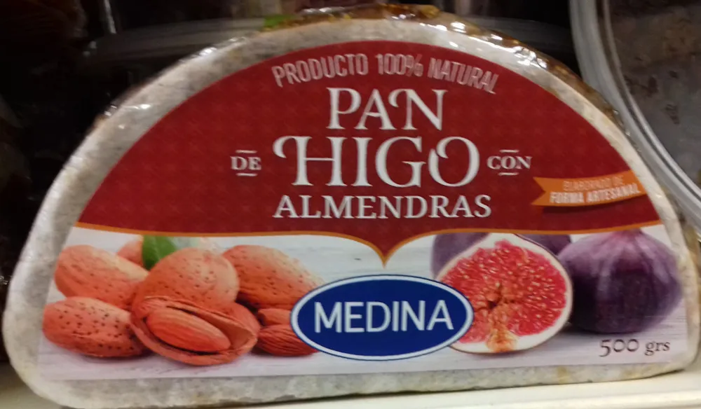 Pan de higo con almendras