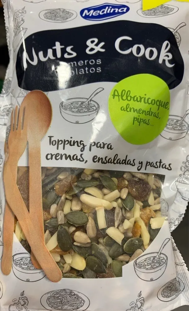 Nuts & Cook - Albaricoque, almendras y pipas