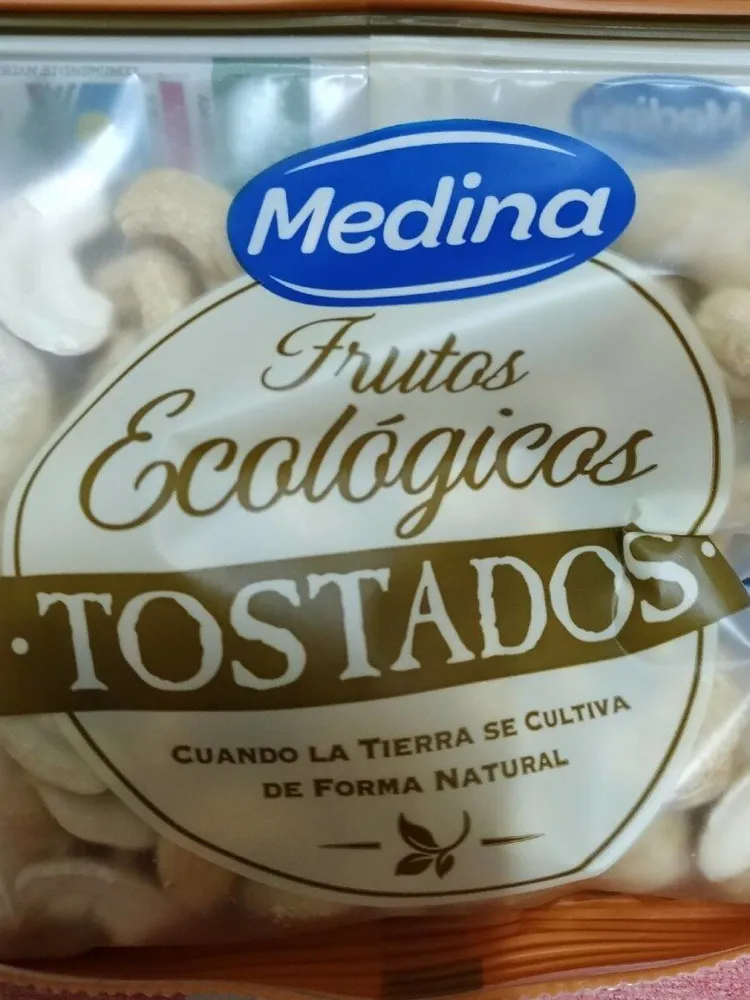 Frutos ecológicos tostados