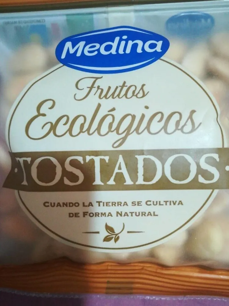 Frutos ecológicos tostados