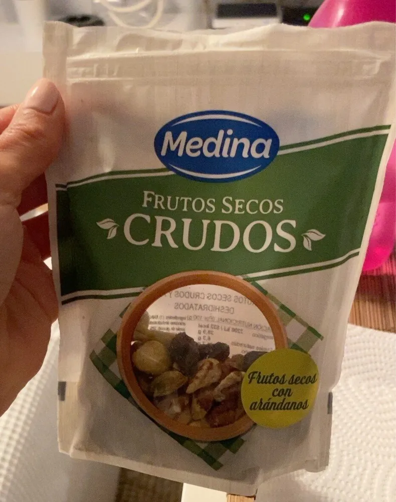 Frutos secos crudos