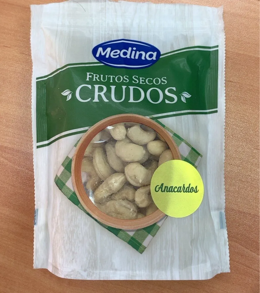 Frutos secos crudos (anacardos)