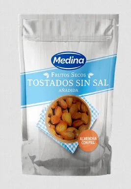 Almendra con piel