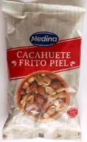 Cacahuete frito piel