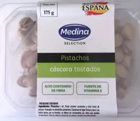 Pistachos cascara tostados