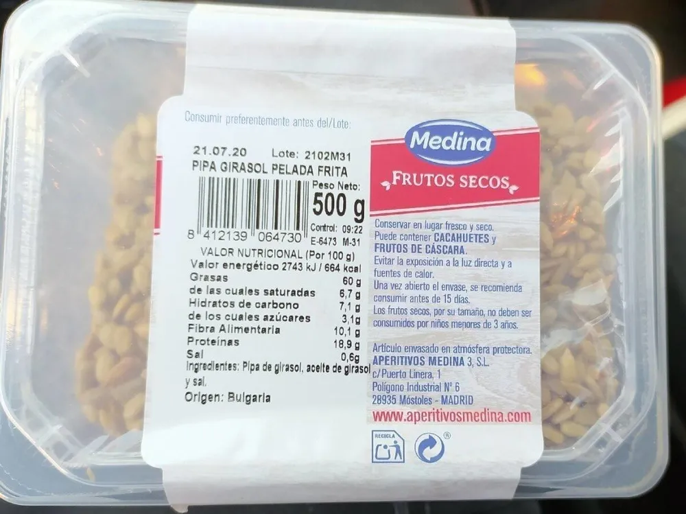 Pipas peladas