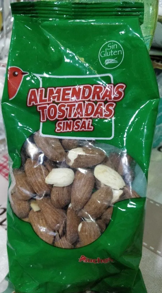 Almendras tostadas sin sal