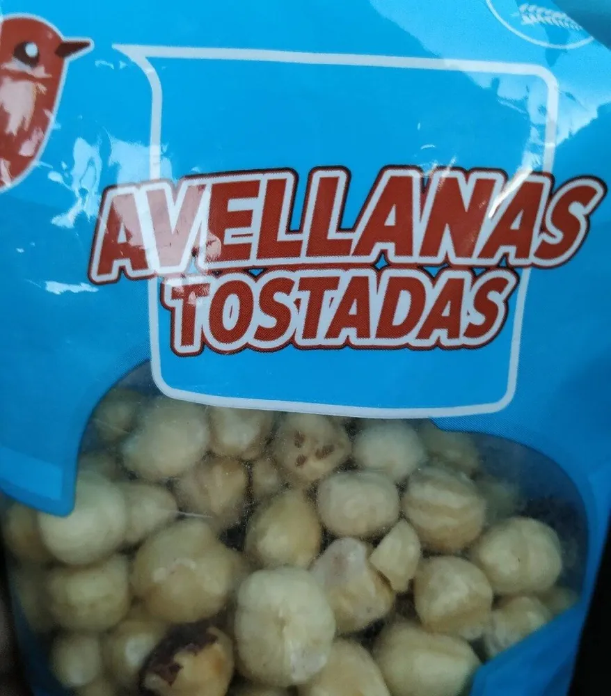 Avellanas tostadas