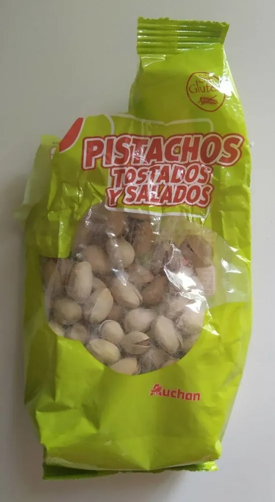 Pistachos tostados y salados