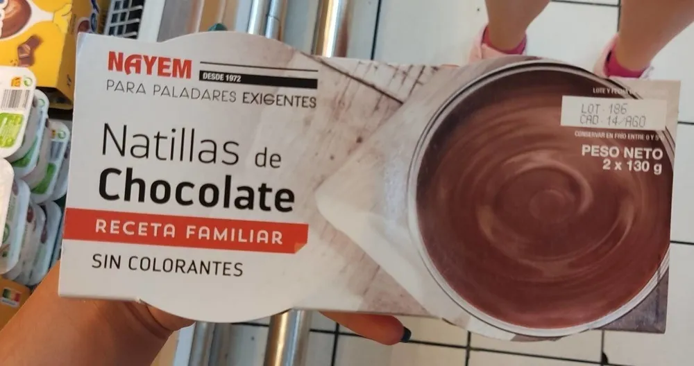 Natillas Chocolate