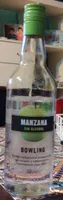 Bebida refrescante de manzana