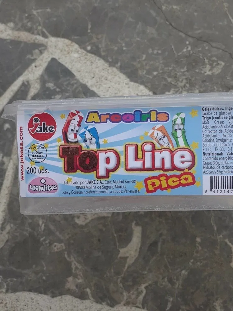 Top line pica